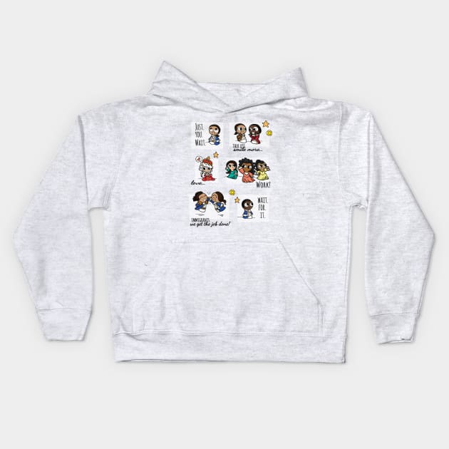 My Shot Kids Hoodie by LaceySimpson